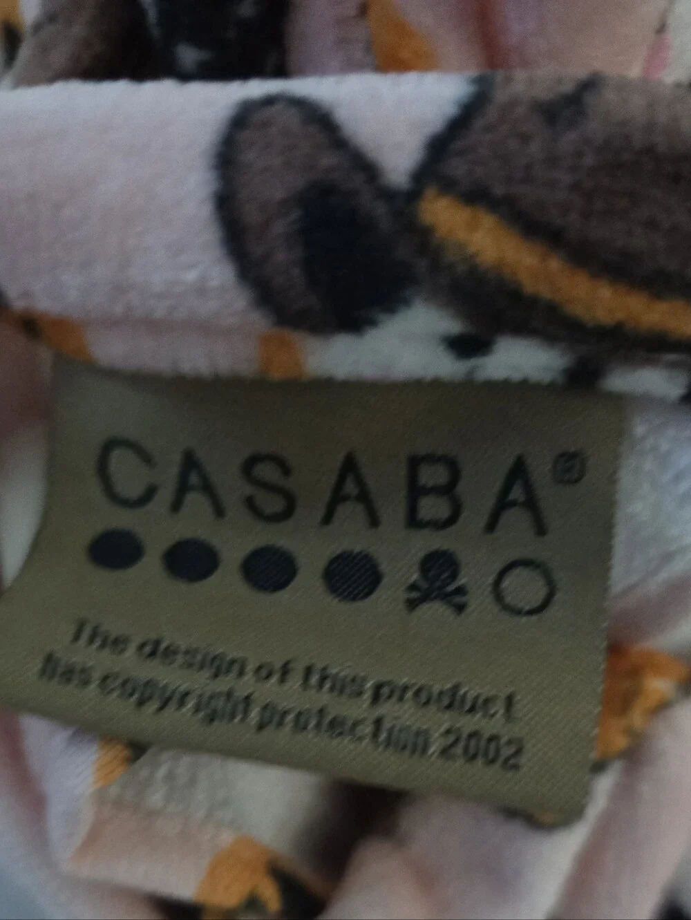 Saba Kids Hand Towel Set - Pink with Orange Pumpkin & Brown Hat 2 Pc